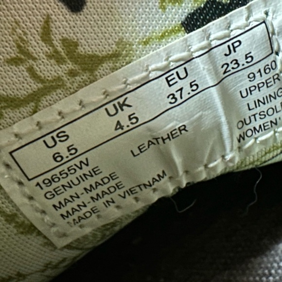 NEW Timberland Womens Brown Smartwool Anti-Fatigue 19655W Leather Shoe Size 6.5W - Picture 8 of 8